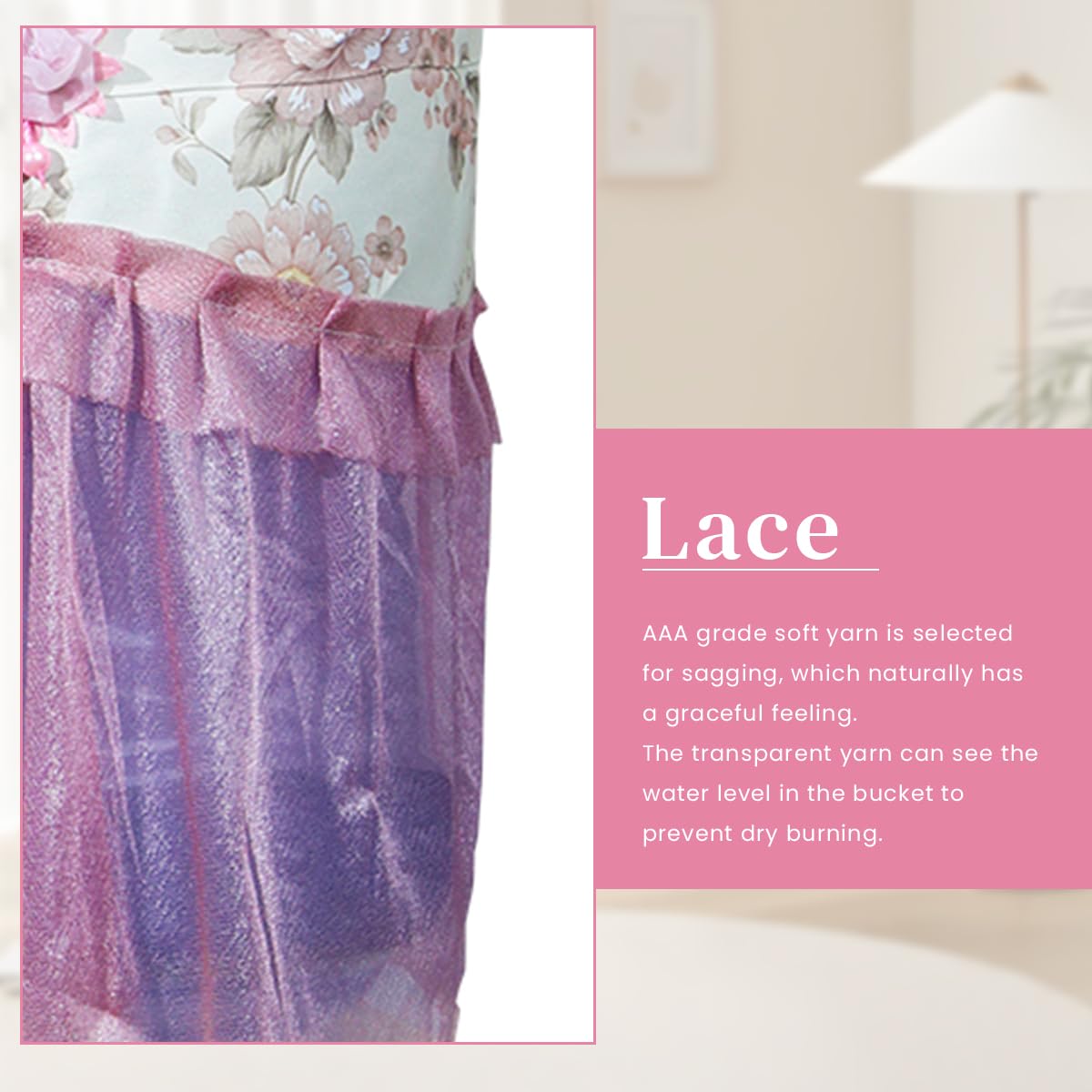 HASTHIP Set of 2 Rose Flower Lace Dustproof Cover for 20L Water Gallon Dispenser Pink Floral Lace Dustproof Cover for Water Cooler Home Decor Floral Lace Water Cooler Cover HASTHIP Set of 2 Rose Flower Lace Dustproof Cover for 20L Water Gallon Dispenser Pink Floral Lace Dustproof Cover for Water Cooler Home Decor Floral Lace Water Cooler Cover